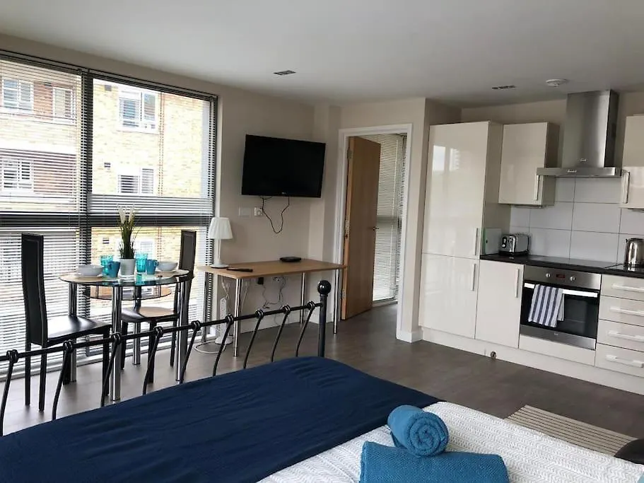 Studio Apartment Opposite Shoreditch Park London
